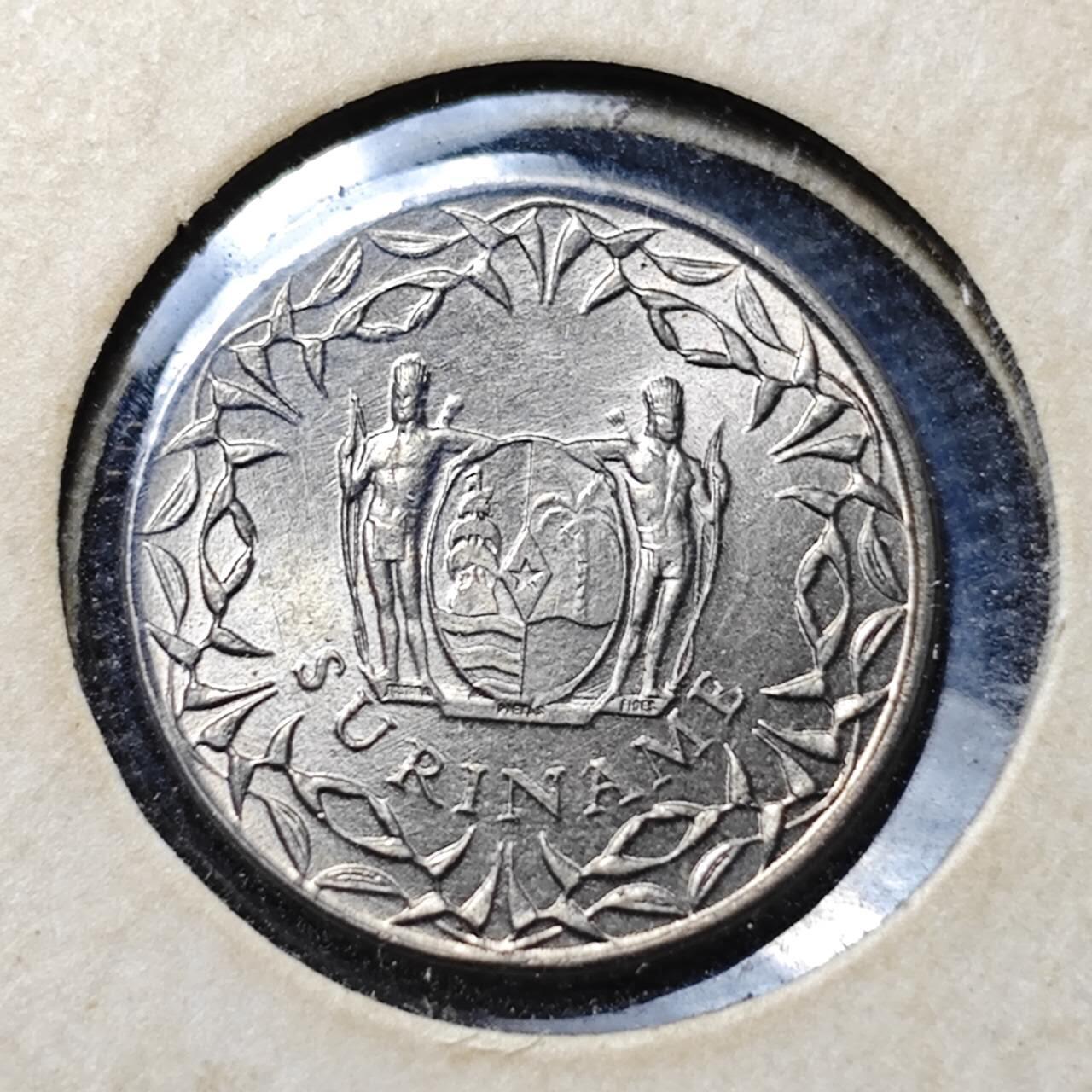 KK钱币收藏小铺 第319期 2月预留时间 周末发货  1962苏里南10分 好品