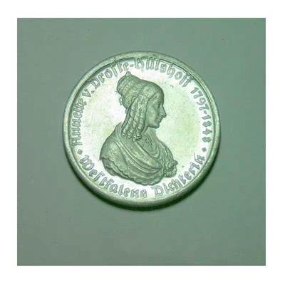 德国1923年韦斯特法伦 50马克女人头马币 精制原光 - 德国1923年韦斯特法伦 50马克女人头马币 精制原光