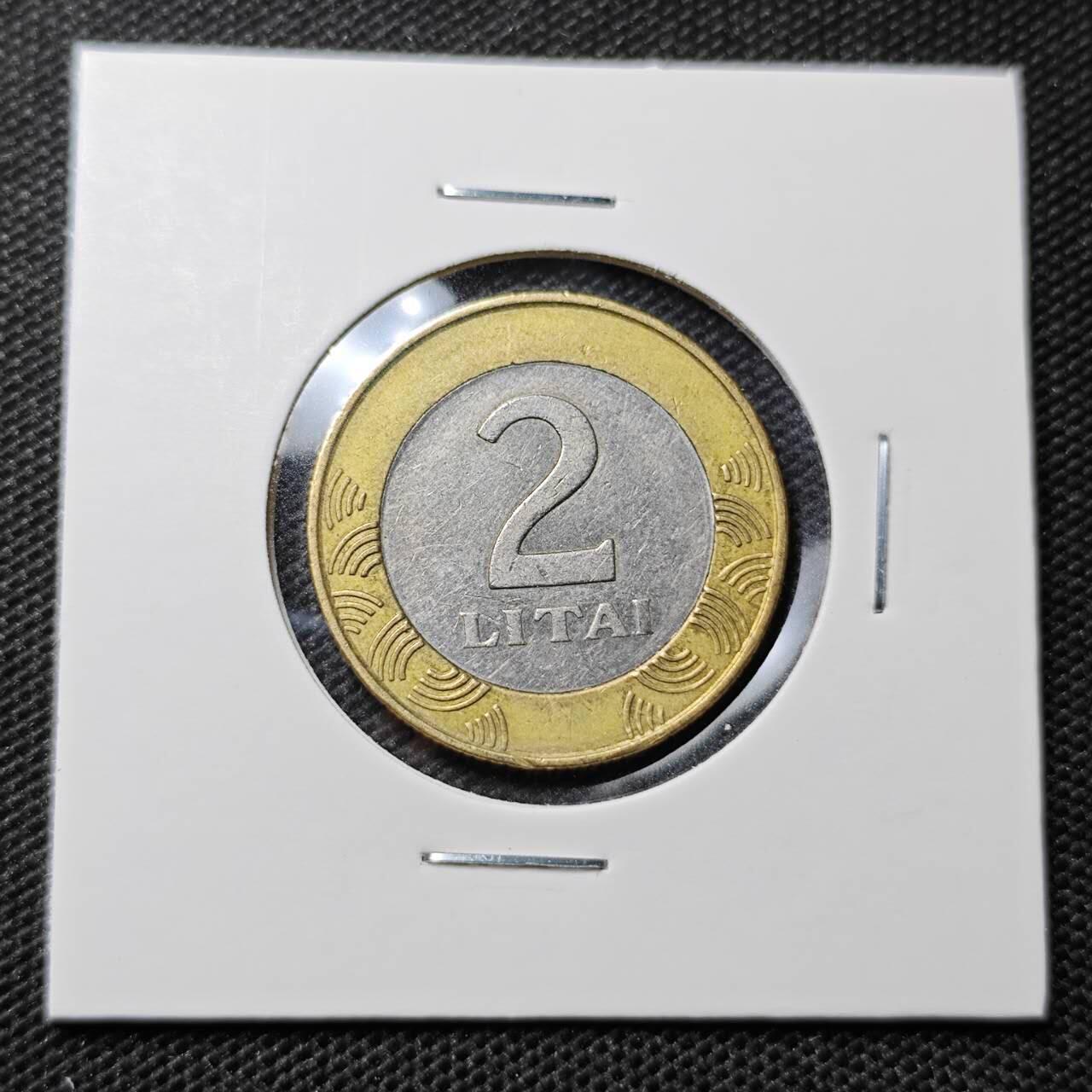 KK钱币收藏小铺 第318期 2月预留时间 周末发货  立陶宛2立特