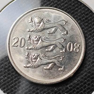 KK钱币收藏小铺 第319期 2月预留时间 周末发货 -  爱沙尼亚20分好品