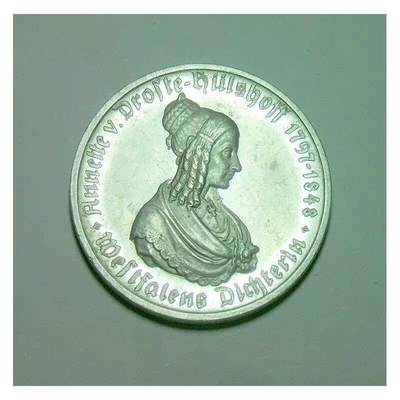 德国1923年威斯特法伦 100马克女人头马币 精制原光 - 德国1923年威斯特法伦 100马克女人头马币 精制原光