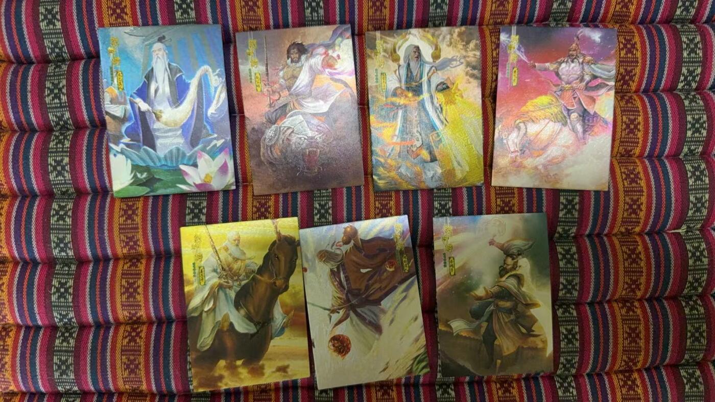 光影卡牌第19期，各家亲签，各家套卡，持续收拍品