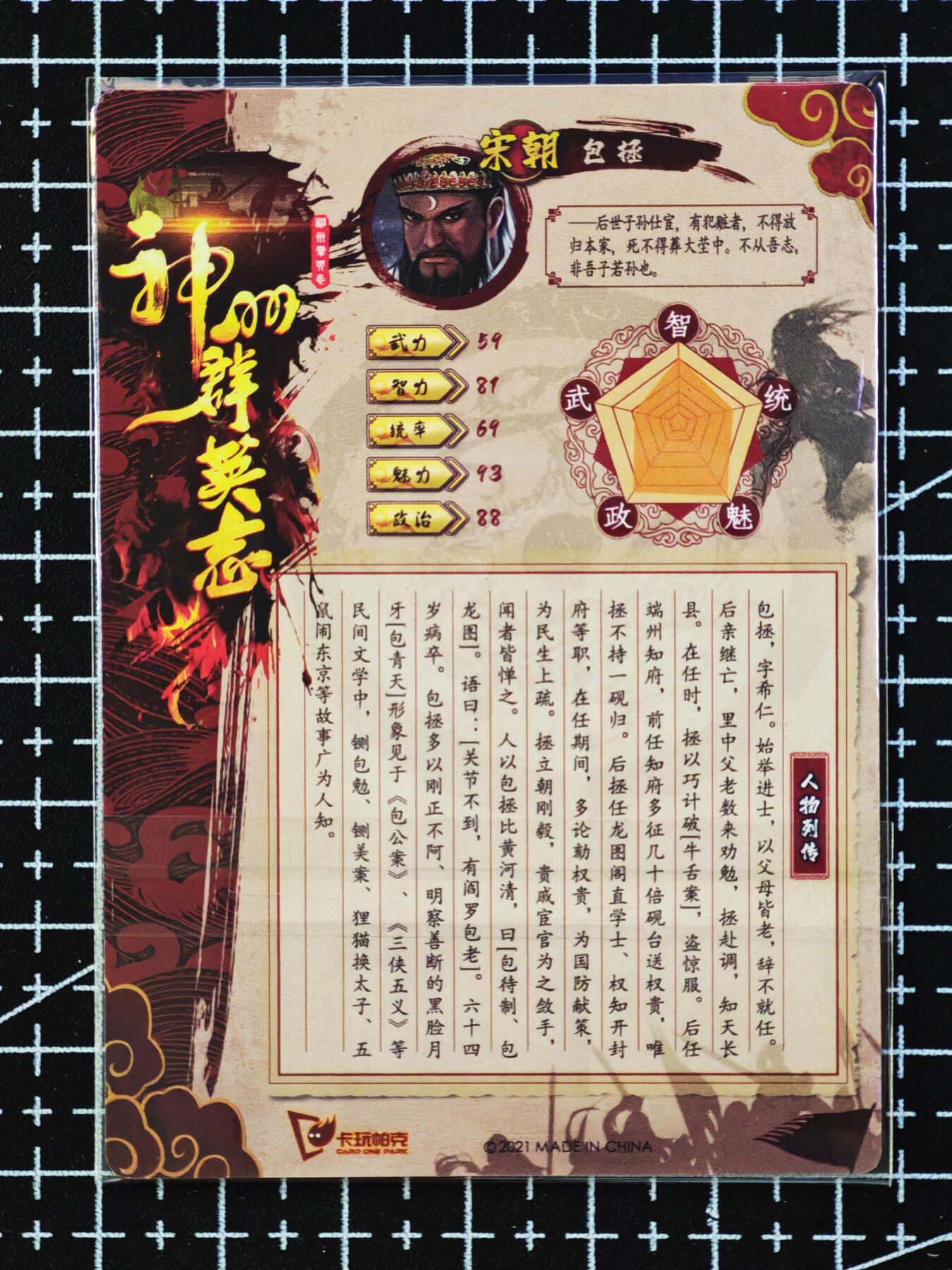 琦卡当当铺.扫码加群抽红包得[包邮券]’第10期‘周二结束★★人少漏多结束早★★(分享有奖) ~持续收拍品中 卡玩帕克-神州群雄志-狄仁杰+包拯-普卡-2张