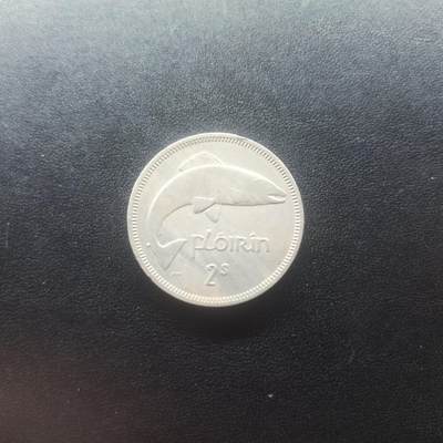 邮泉阁限时拍卖第二十一场 各国硬币专场（硬币在国外，这期结束后全部邮寄回国） - 爱尔兰1963年2先令