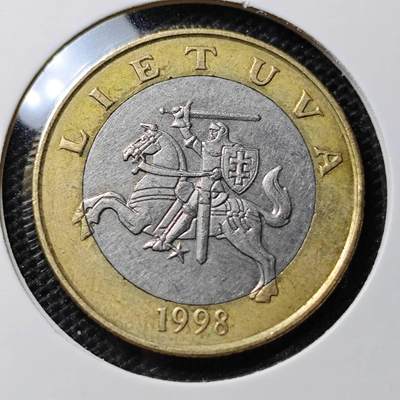 KK钱币收藏小铺 第318期 2月预留时间 周末发货 -  立陶宛2立特