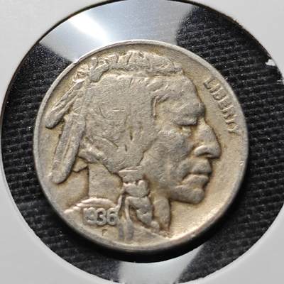 KK钱币收藏小铺 第319期 2月预留时间 周末发货 -  1936美国5分镍币