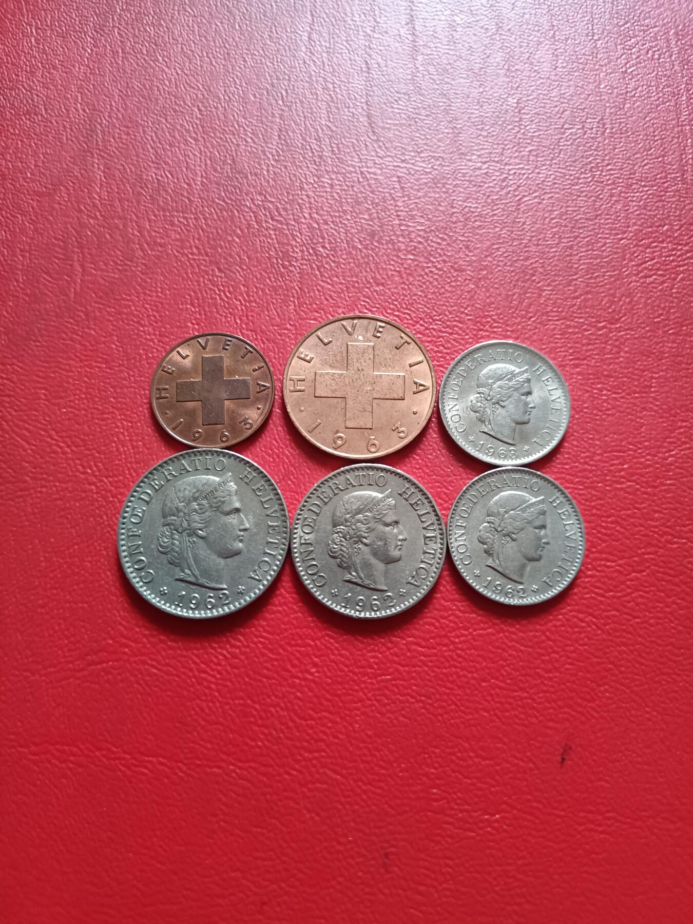 【云涧收藏】第五十二场 瑞士6枚