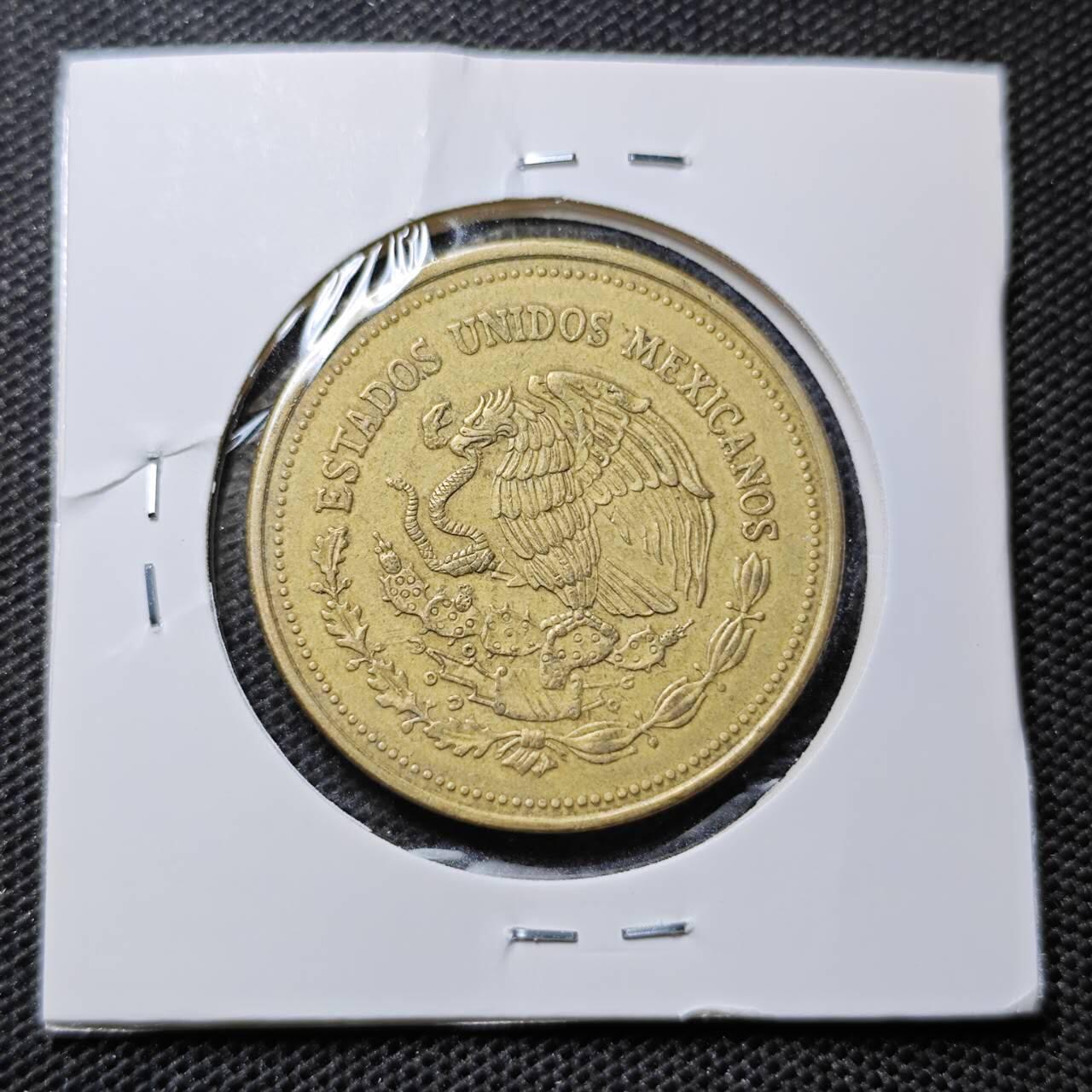 KK钱币收藏小铺 第318期 2月预留时间 周末发货  墨西哥1000比索大币