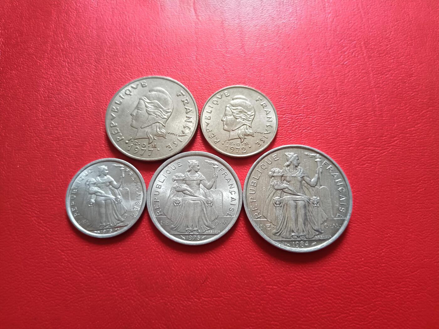 【云涧收藏】第五十二场 波利尼亚1～20法朗5枚