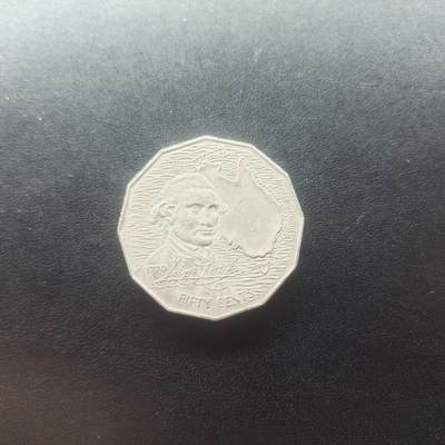邮泉阁限时拍卖第二十一场 各国硬币专场（硬币在国外，这期结束后全部邮寄回国） - 澳大利亚1970年50分纪念币