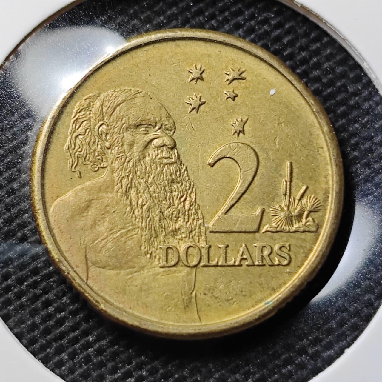 KK钱币收藏小铺 第318期 2月预留时间 周末发货  澳大利亚2元