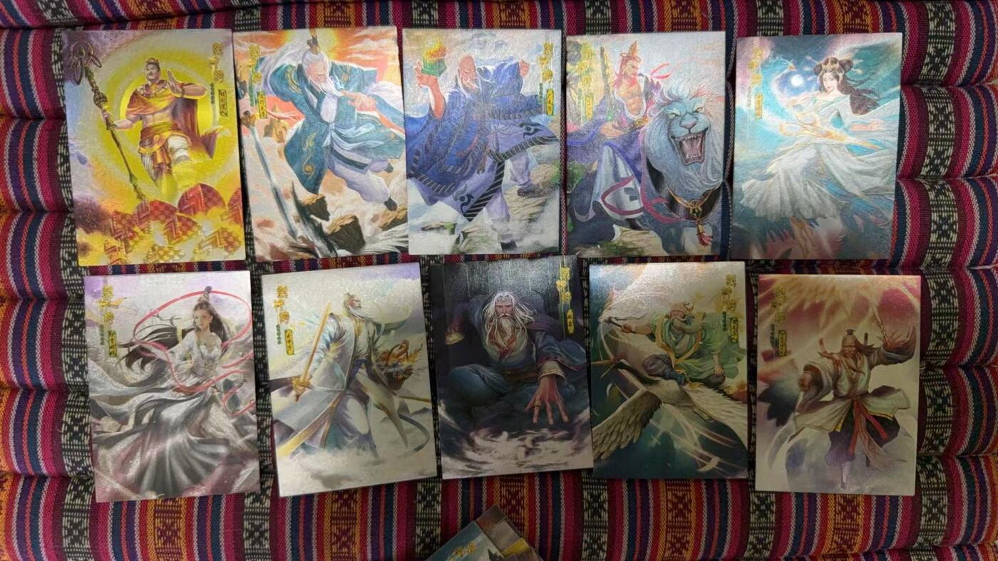 光影卡牌第19期，各家亲签，各家套卡，持续收拍品
