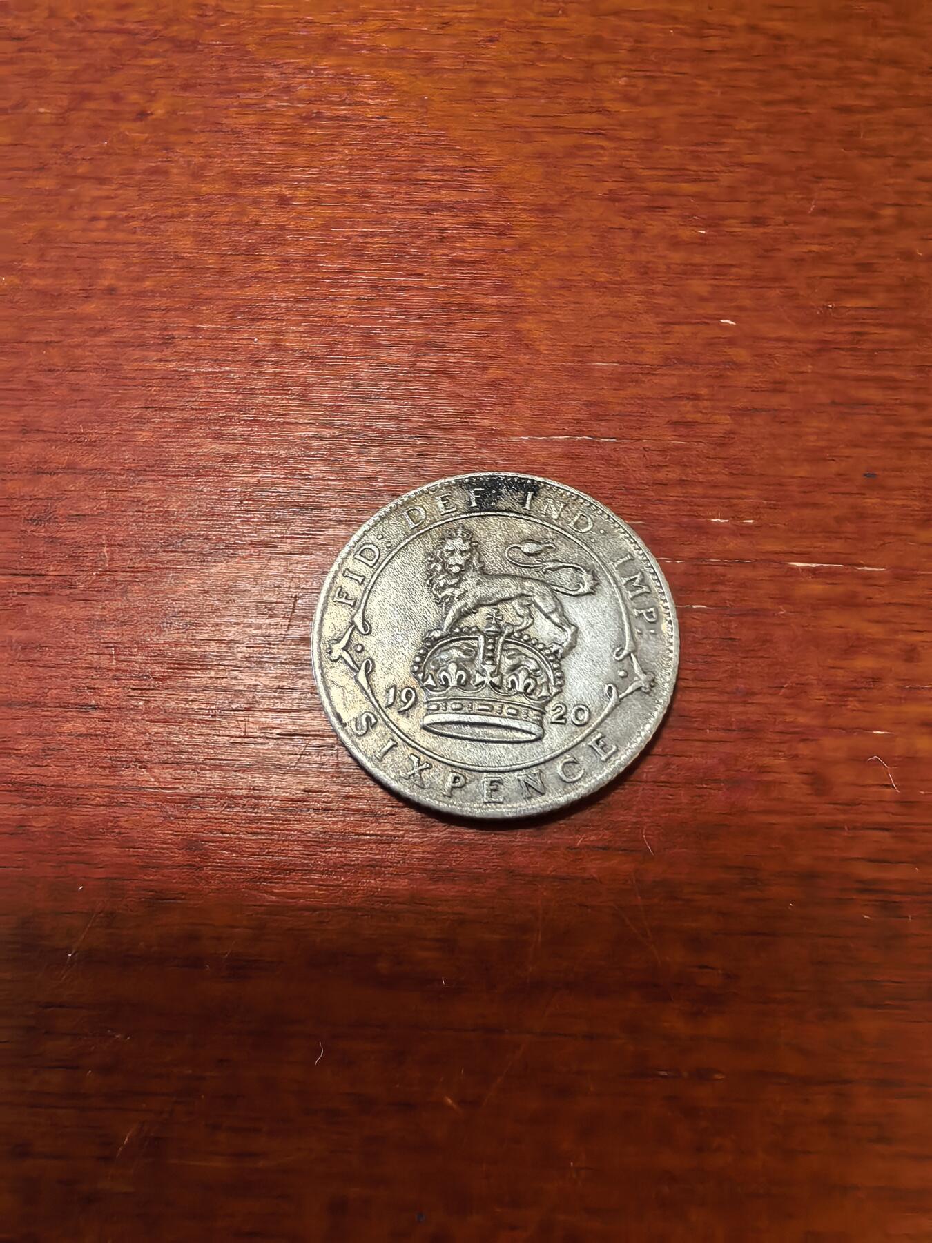 长老汇蛇年精选第三十五场拍卖 1920英国乔治五世1先令银币