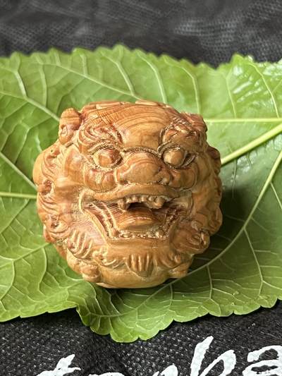 零元拍：崖柏手把件（貔貅手球），十年前的存货了，油性极大。尺寸大约4.7/5.2CM - 零元拍：崖柏手把件（貔貅手球），十年前的存货了，油性极大。尺寸大约4.7/5.2CM