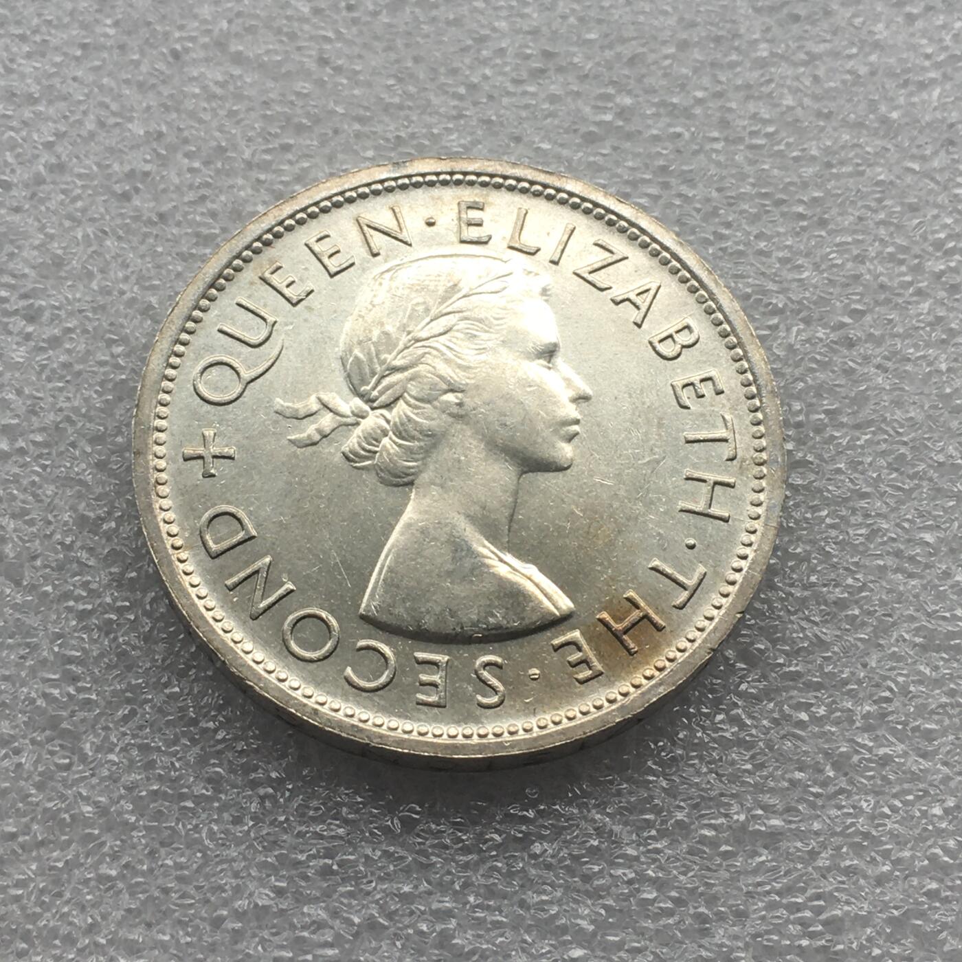 世界钱币专场拍卖 原光品1953年南罗德西亚1克朗大银币 28.3克