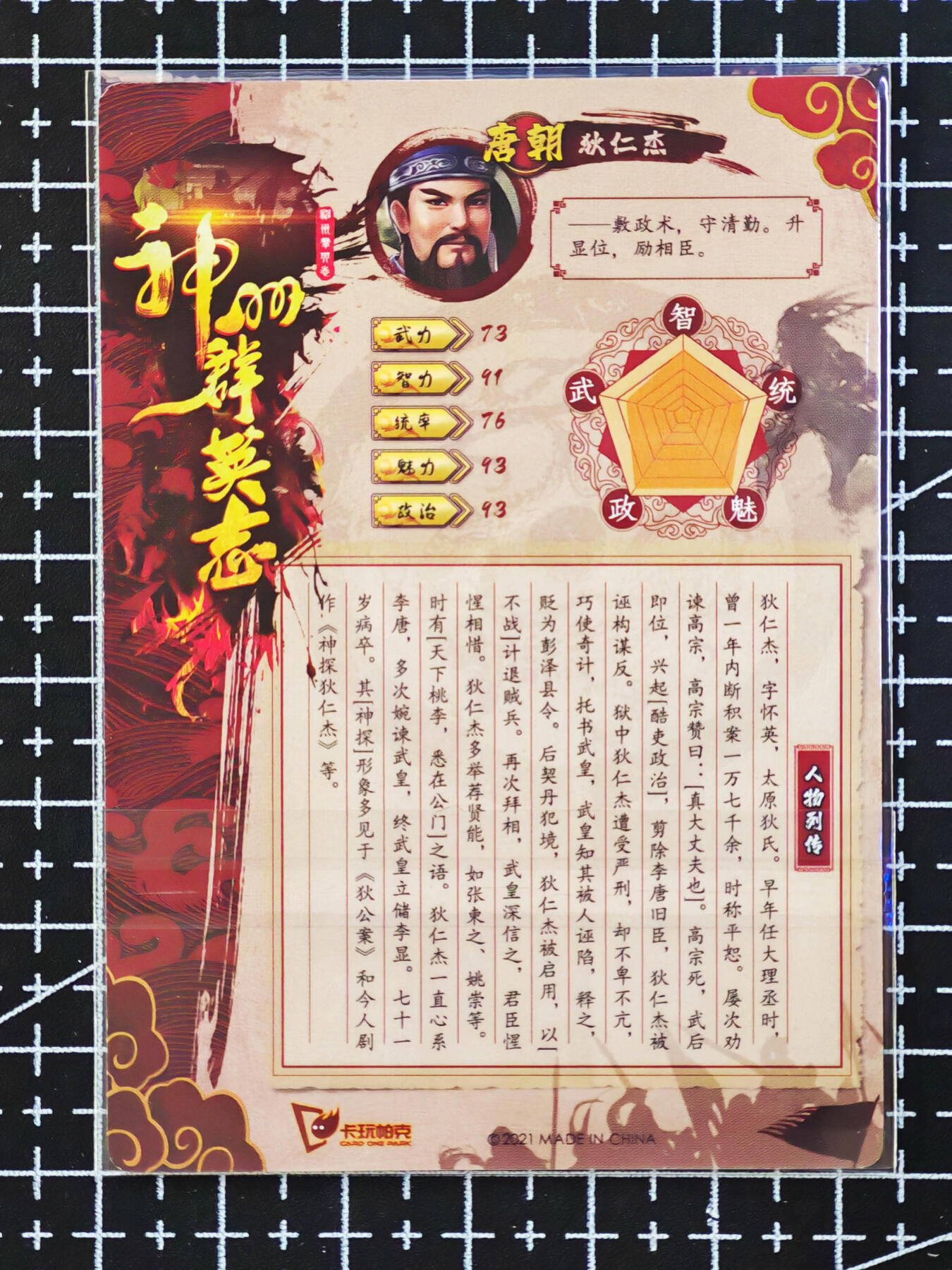琦卡当当铺.扫码加群抽红包得[包邮券]’第10期‘周二结束★★人少漏多结束早★★(分享有奖) ~持续收拍品中 卡玩帕克-神州群雄志-狄仁杰+包拯-普卡-2张