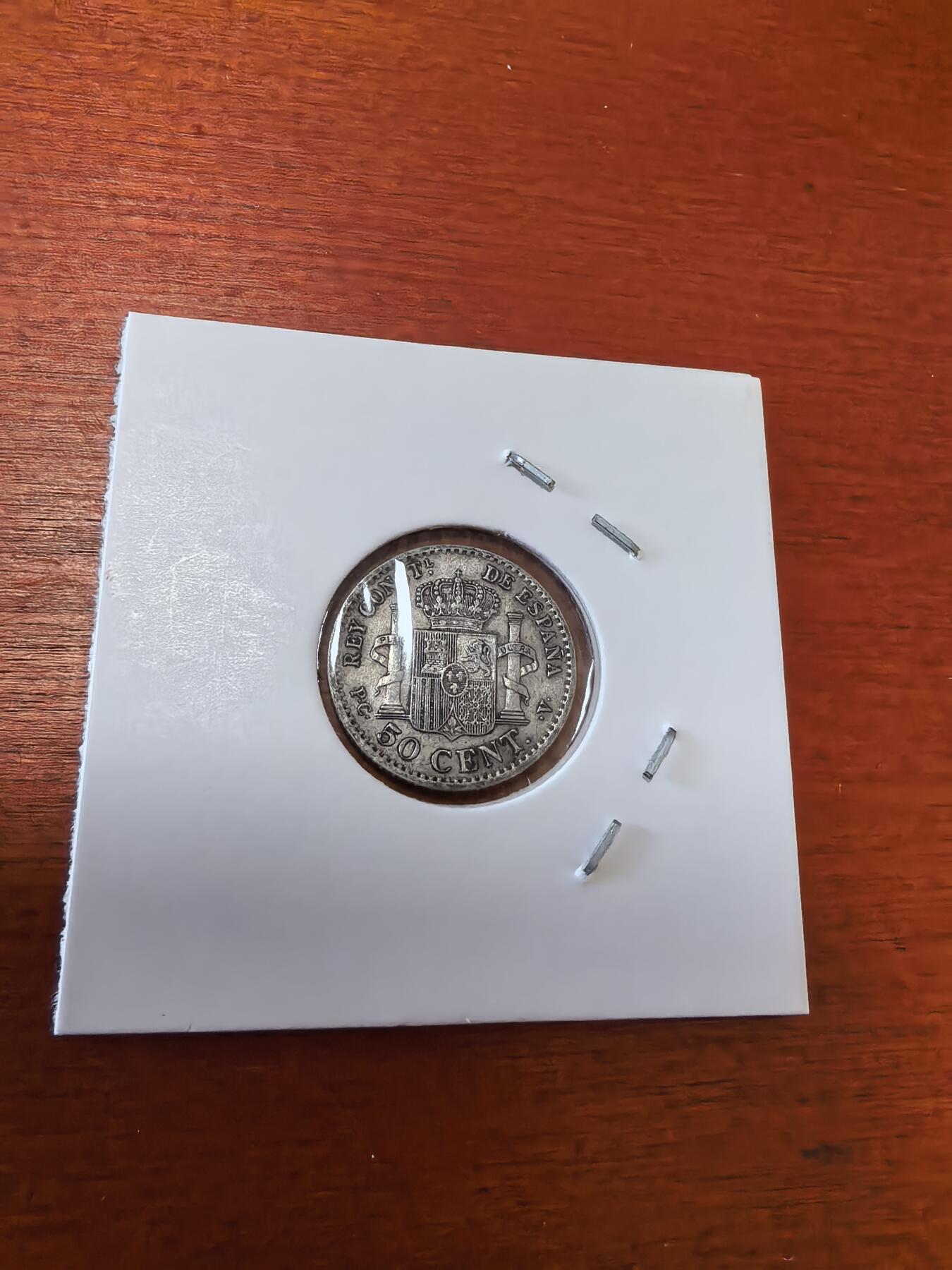 长老汇蛇年精选第三十五场拍卖 1904西班牙阿方索十三世50分银币