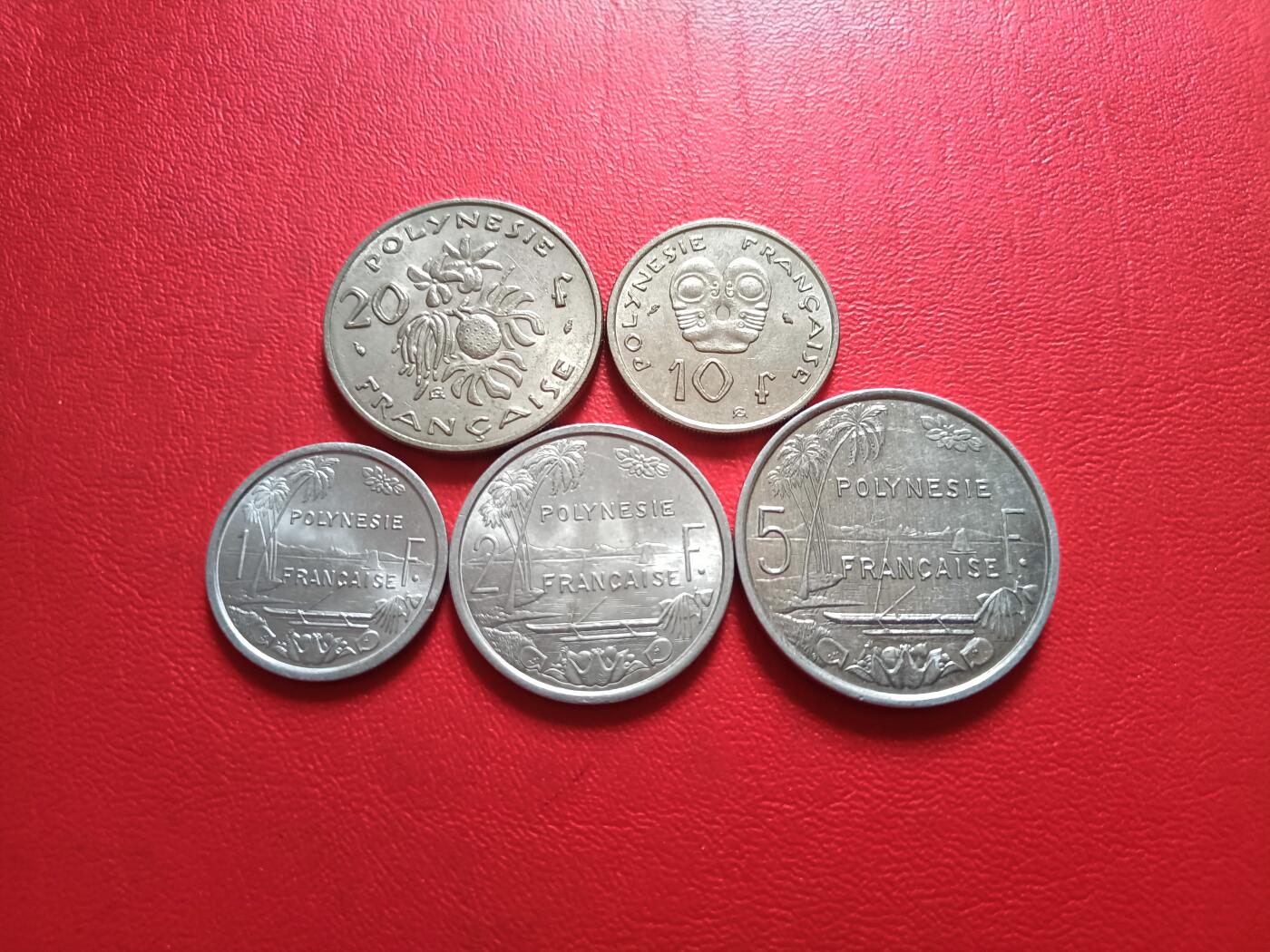 【云涧收藏】第五十二场 波利尼亚1～20法朗5枚