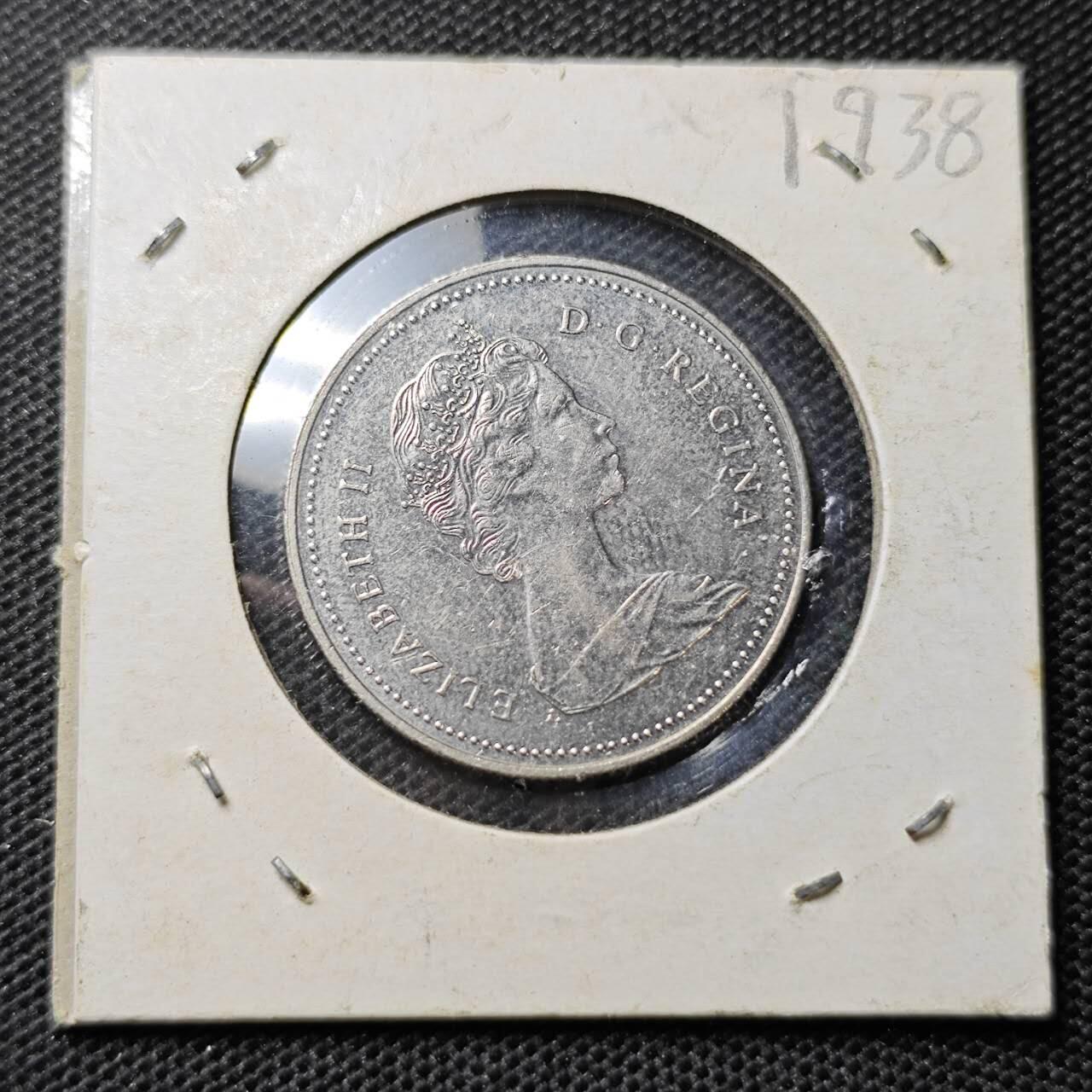 KK钱币收藏小铺 第319期 2月预留时间 周末发货  1985加拿大50分