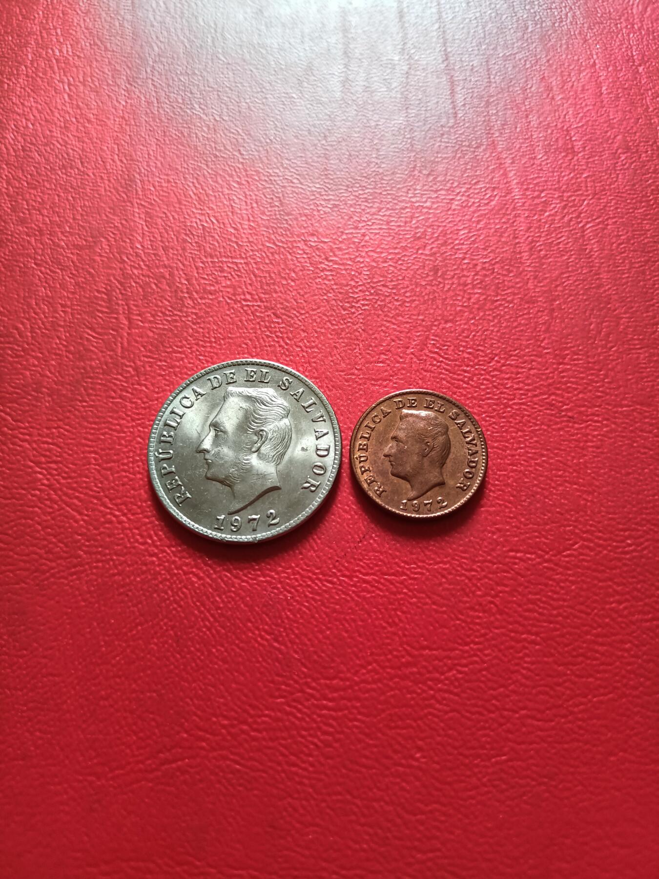 【云涧收藏】第五十二场 萨尔瓦多1972年1、5分2枚