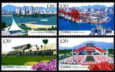 3元拍 全品成套邮票 保真 可寄信 - 2008-14 海峡西岸一套四枚。