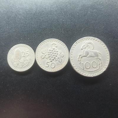 邮泉阁限时拍卖第二十一场 各国硬币专场（硬币在国外，这期结束后全部邮寄回国） - 塞浦路斯3枚