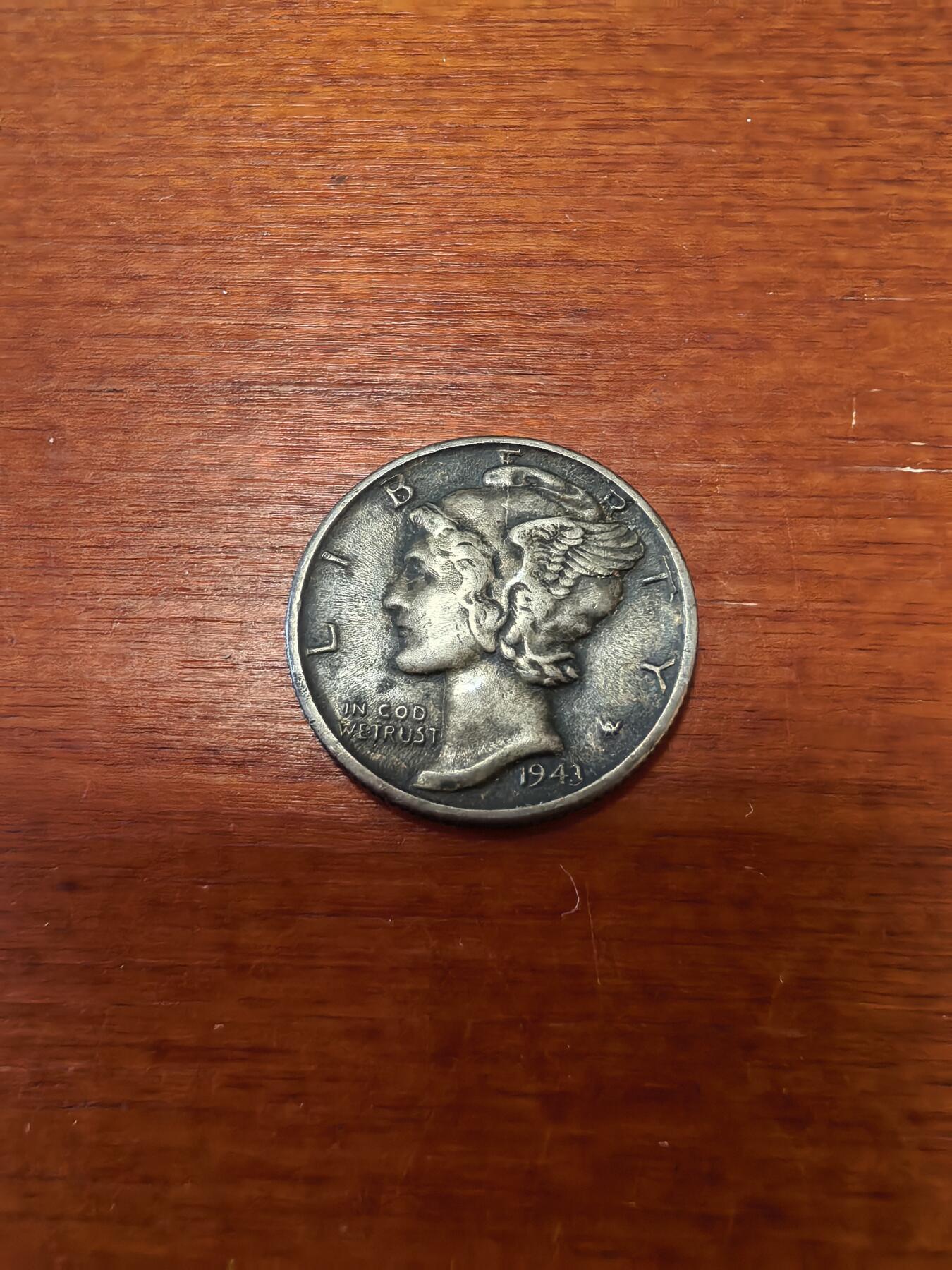 长老汇蛇年精选第三十五场拍卖 1943美国小飞侠10分银币