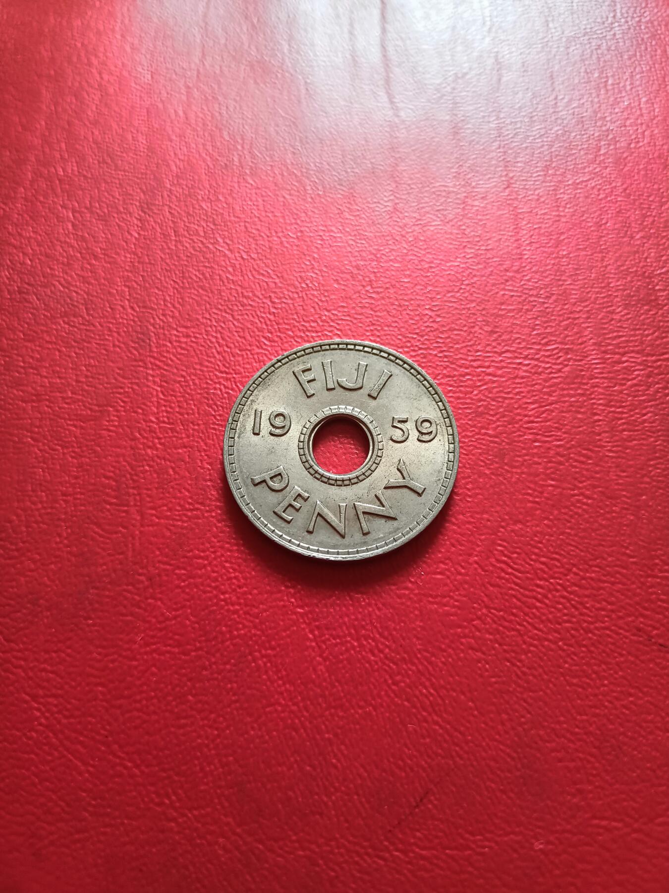 【云涧收藏】第五十二场 斐济1959年1便士