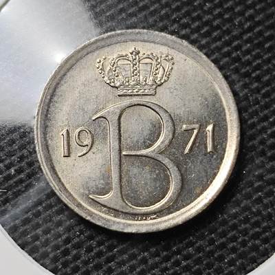 KK钱币收藏小铺 第319期 2月预留时间 周末发货 -  比利时25分 好品