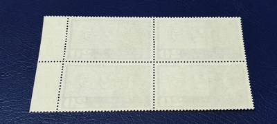 德国邮票专场，都是四方联 德国邮票四方联一张，1965年发行，邮票发行125周年。品相如图