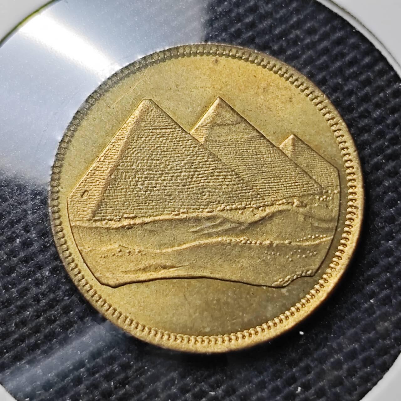 KK钱币收藏小铺 第319期 2月预留时间 周末发货  埃及1米利姆金字塔