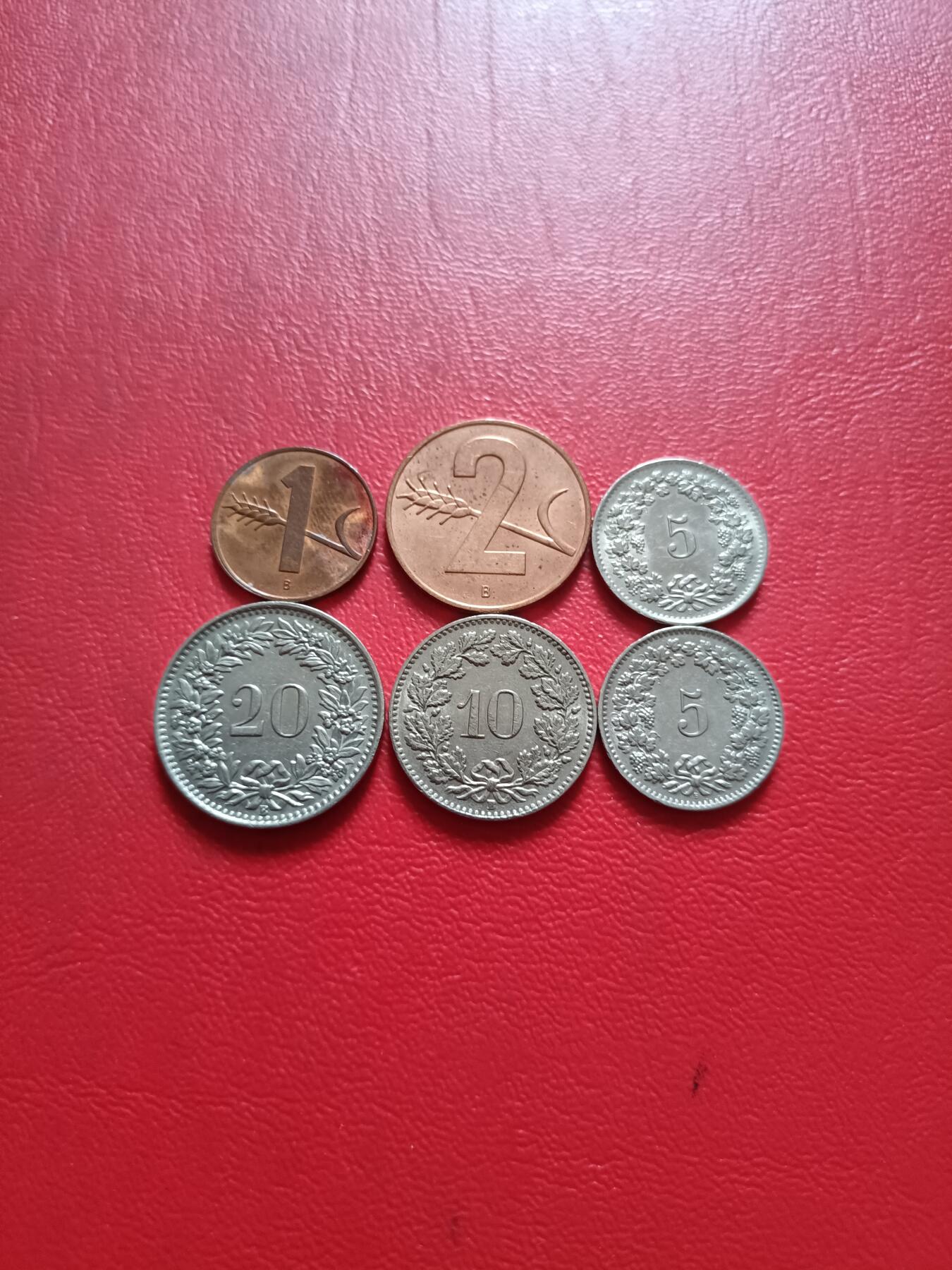 【云涧收藏】第五十二场 瑞士6枚