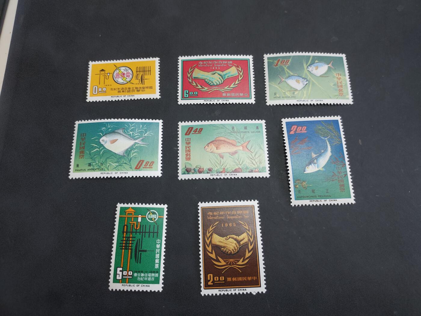  博彦收藏 TM 8月14日 邮票专场 台湾纪念票3套 上品/近全品