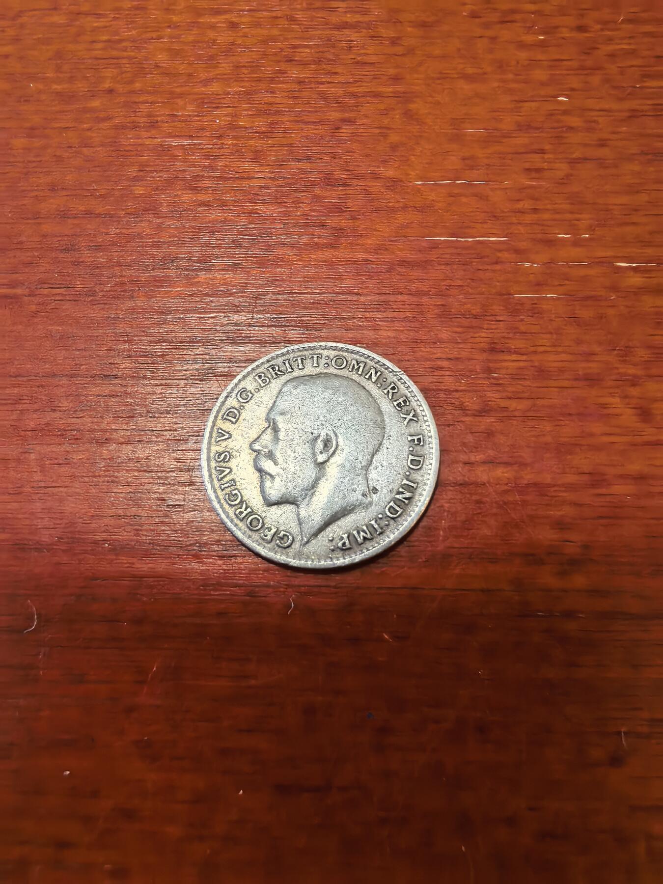 长老汇蛇年精选第三十五场拍卖 1916 英国乔治五世3便士银币