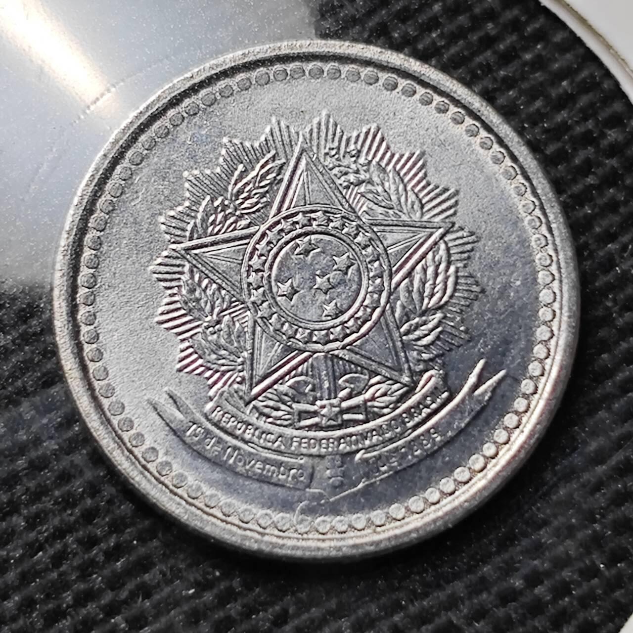 KK钱币收藏小铺 第318期 2月预留时间 周末发货  巴西1分好品