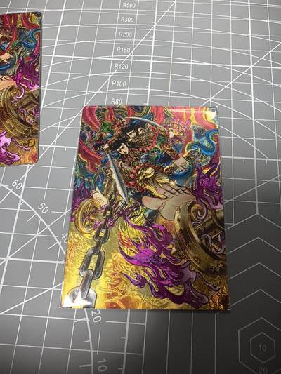 奇点卡牌专场 新号第七场 谢谢大家捧场 品控放大镜勿拍 出厂品质不包瑕 卡牌设有低价 拒绝拿小号顶价 大家放心拍  - 奇点卡牌 多吉异色哪吒粗闪1张