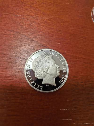 长老汇蛇年精选第三十六场拍卖 2001澳大利亚联邦百年之西澳州20分精制铜镍币，克书20美金