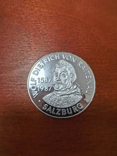 长老汇蛇年精选第三十六场拍卖 - 1987奥地利萨尔茨堡500先令精制银币