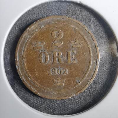 沼泽如烟--第809场 - 瑞典1902年2欧尔