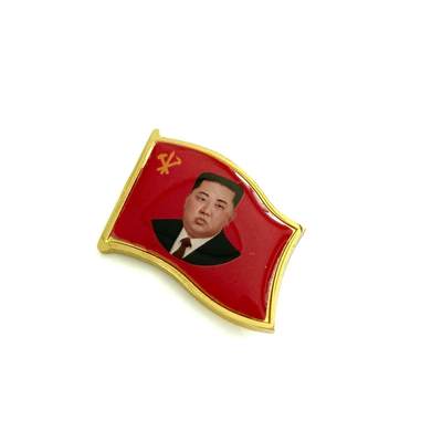 【第二版改进技术】2024年劳动党中央配发版本 朝鲜领袖像章 - 【第二版改进技术】2024年劳动党中央配发版本 朝鲜领袖像章