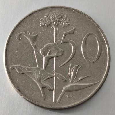 Krab外币市集Vol.24 - 南非1970年50分