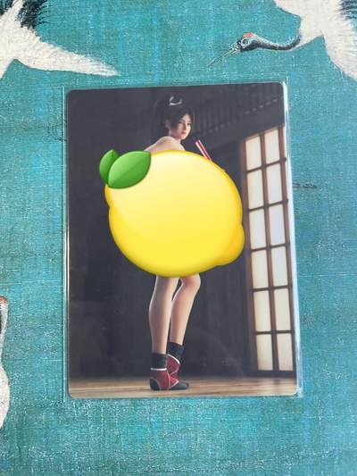 开心玩 第七期 - 艺术卡一张 双面不同服饰