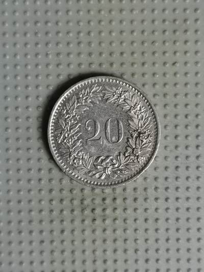 2025年第75场各国散币拍卖（总第75场）15号起休假半月，有发货需求请提前私信 - 瑞士1975年20生丁