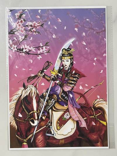 跨世纪的玩卡者们第1期（买家0佣金，周日晚22点30截拍，欢迎大家来逛逛） - 小浣熊30周年水浒传 摩点众筹 英雄如画档 扈三娘 全网共售出147份 相当稀有