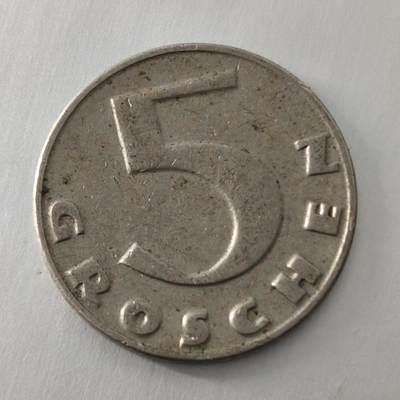 Krab外币市集Vol.24 - 奥地利1931年5格罗申