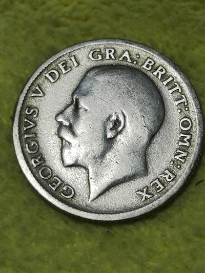 2025年第七十八场(总第一百零四场）外国好品散币(免佣金) - 英国🇬🇧1921年6便士银币(乔治五世第二版)