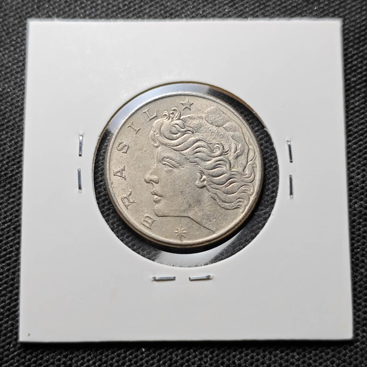 KK钱币收藏小铺 第320期 2月预留时间 周末发货  1967巴西20分