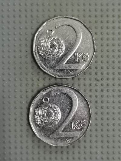 2025年第73场各国散币拍卖（总第73场）15号起休假半月，有发货需求请提前私信 - 捷克1997年2克朗2枚