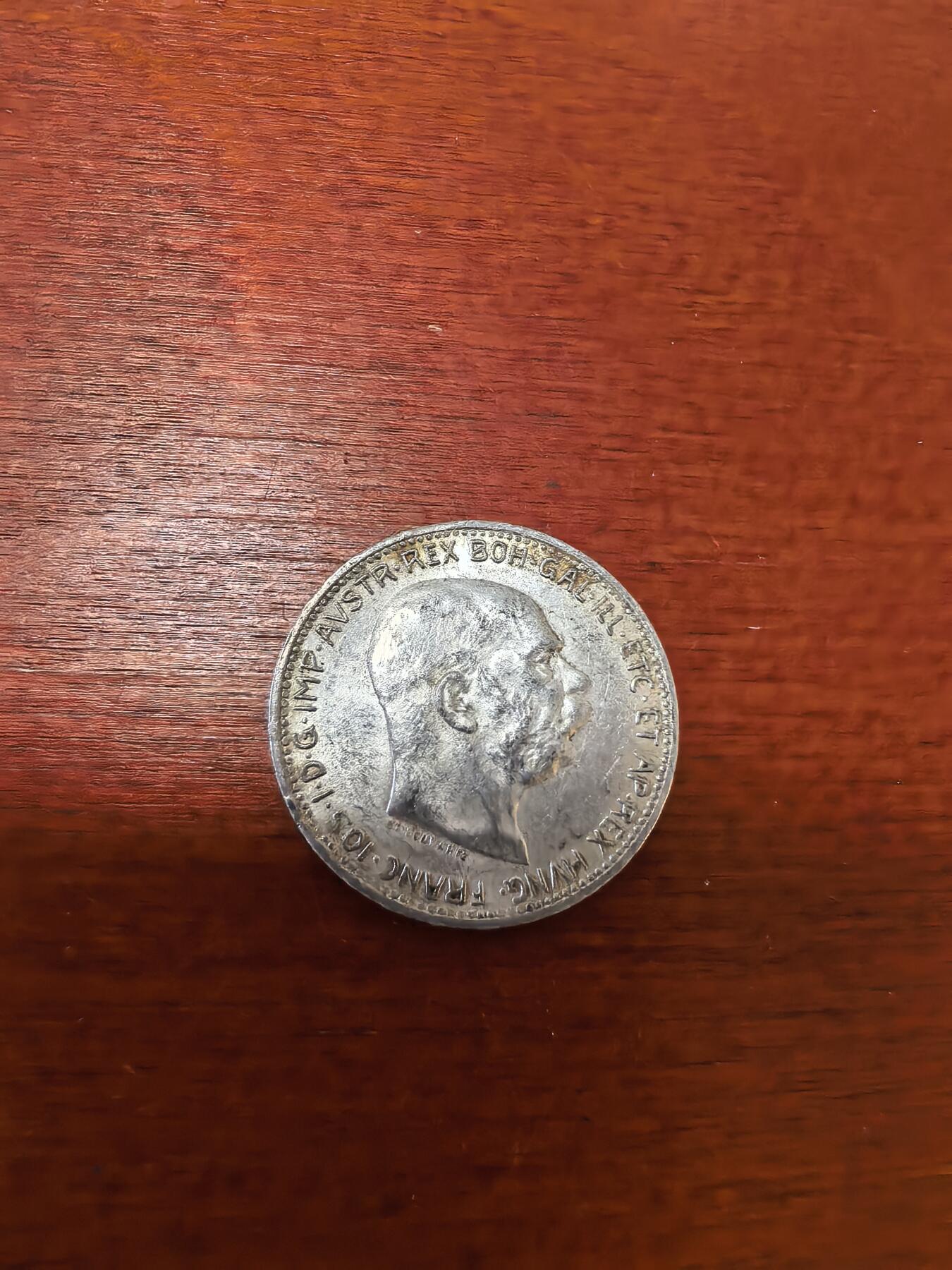 长老汇蛇年精选第三十六场拍卖 1913奥地利约瑟夫一世1科罗纳银币