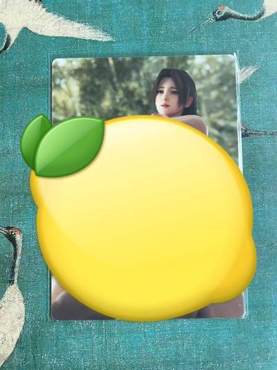 开心玩 第七期 - 艺术卡一张 双面不同服饰